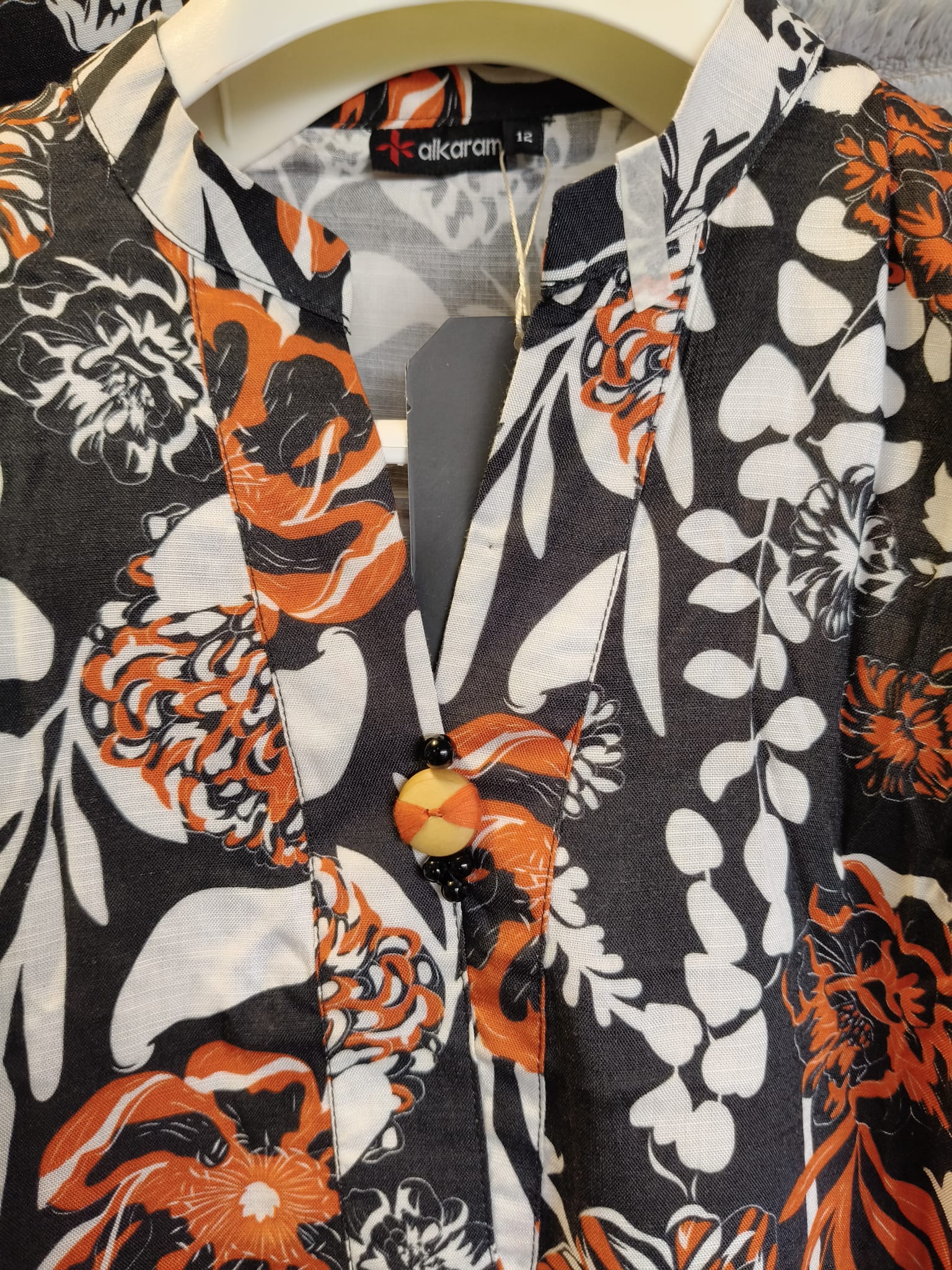 Autumn Bloom – Alkaram Printed 2-Piece Set - Image 3