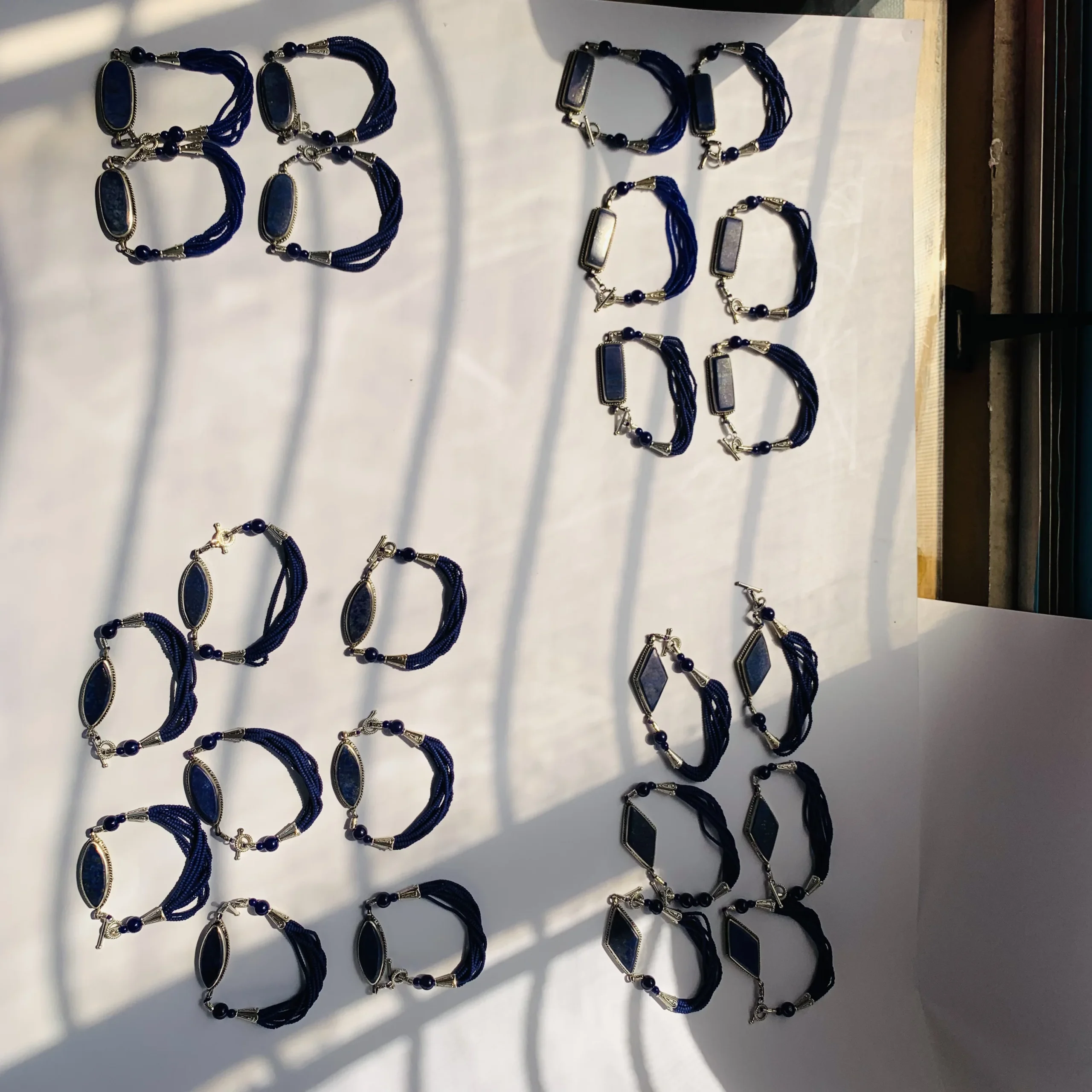 Lapis Lazuli Stone Bracelets – Bulk Pack - Image 2