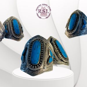 Afghani Tribal Bracelet with Artificial Stone