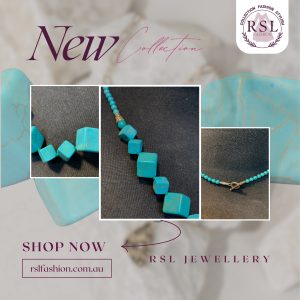 Blue Turquoise Handmade Necklace