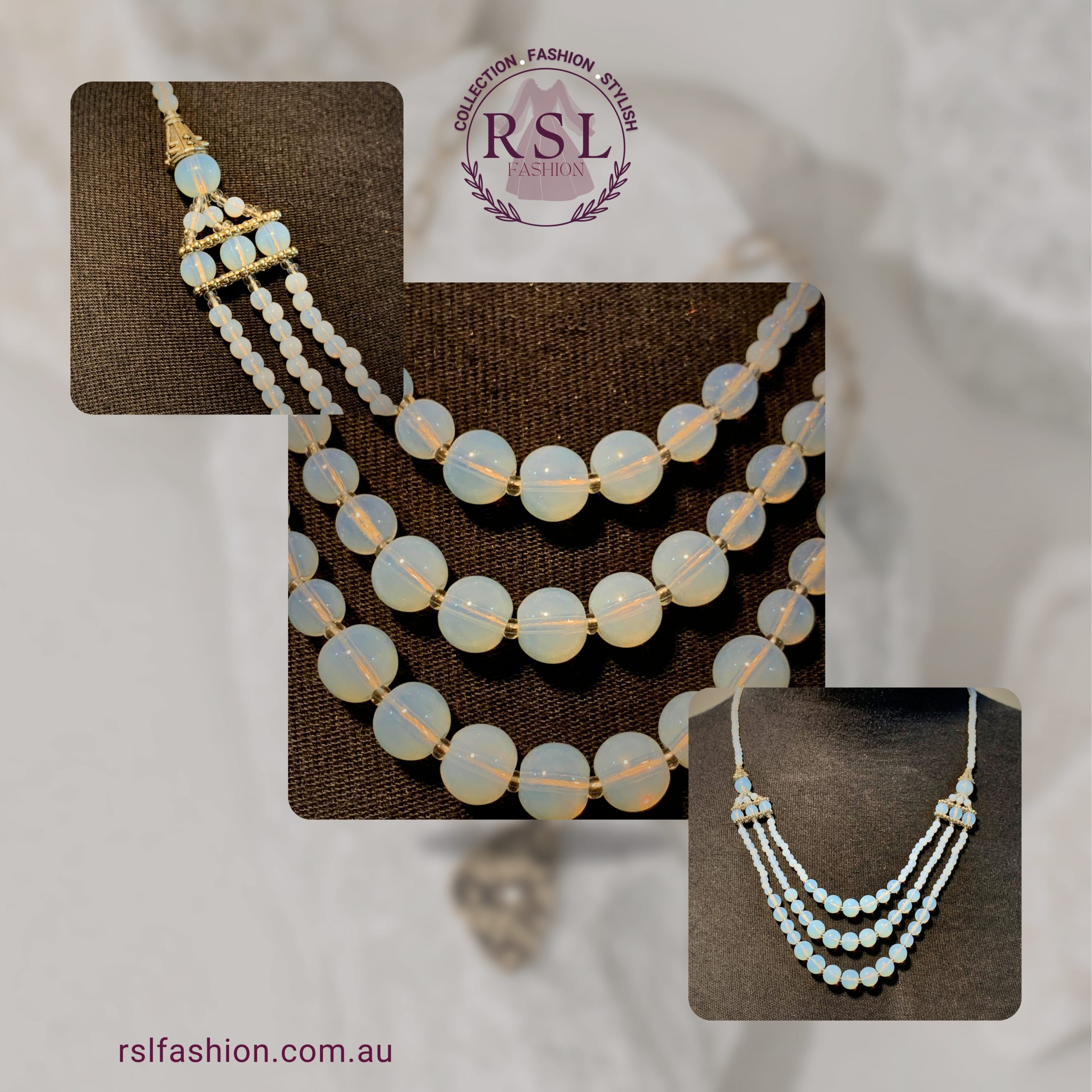 Moon Stone Locket GB76