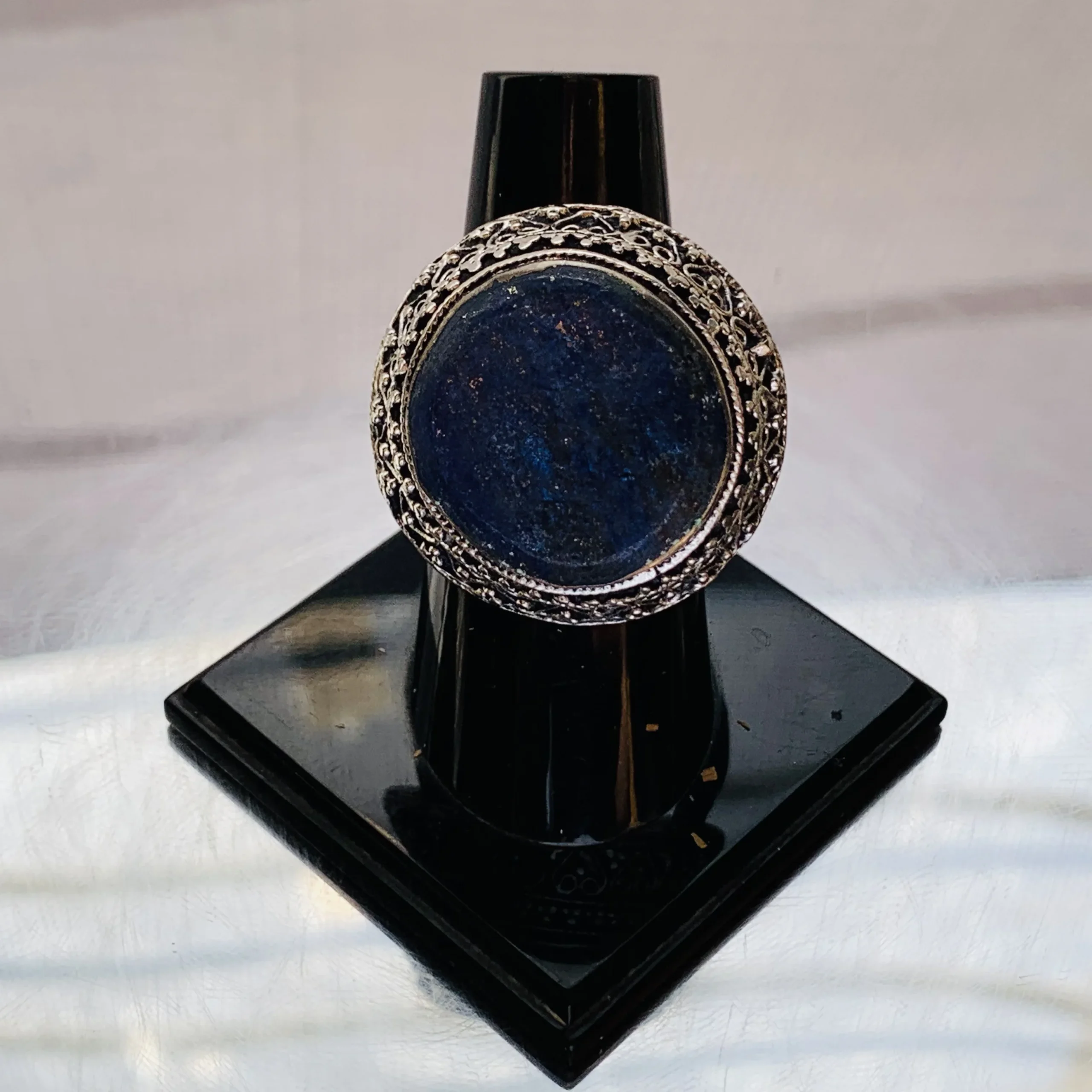 Afghan Lapis Lazuli Ring - Image 2